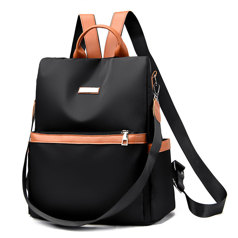 Backpack All-match Anti-theft Messenger Bag White Ditch