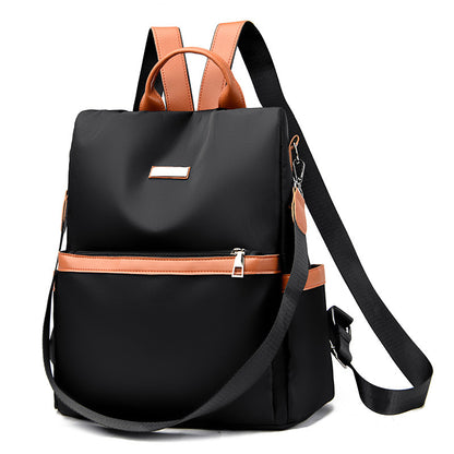Backpack All-match Anti-theft Messenger Bag White Ditch