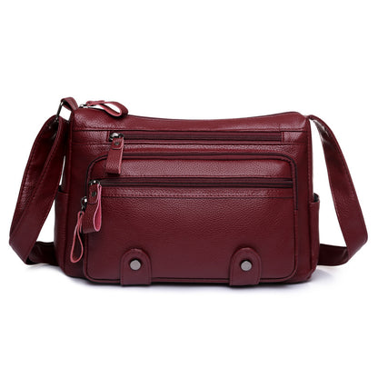 Women's Casual All-match Retro Commuter Shoulder Bag Large Capacity High Sense