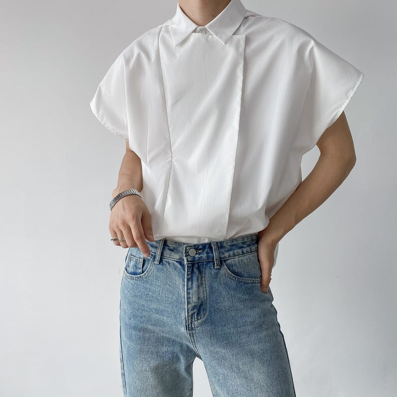 Fall Lapels Long Sleeve Men's Top
