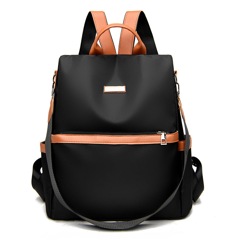 Backpack All-match Anti-theft Messenger Bag White Ditch