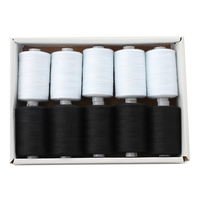 Household Sewing Machine Thread Dacron Thread Customized Color Small Roll DIY Amazon Thread Wholesale