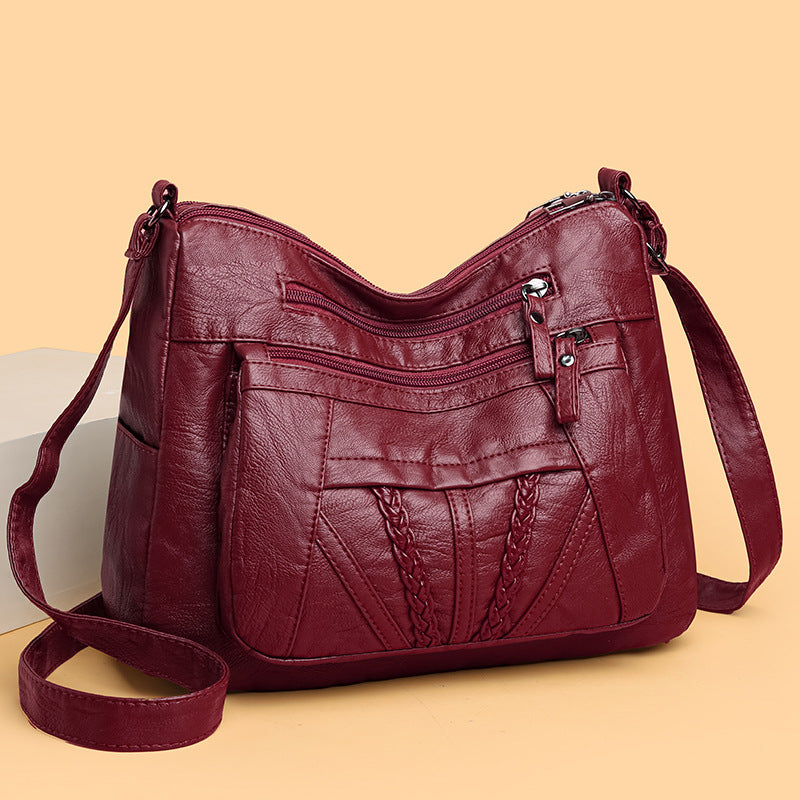 High-grade Simple Fashion One-shoulder Crossbody All-matching Casual Women's Bag