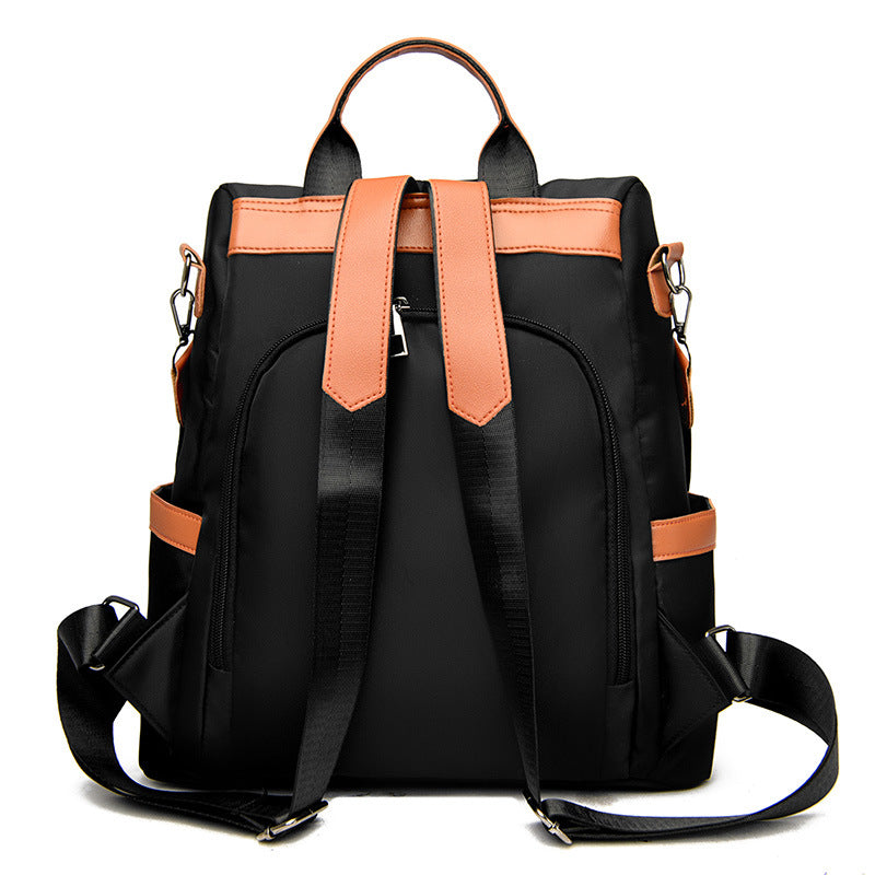 Backpack All-match Anti-theft Messenger Bag White Ditch