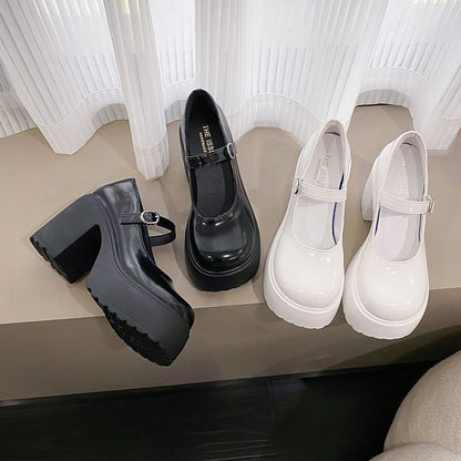 Fashion Personality Vintage Mary Jane Shoes Women