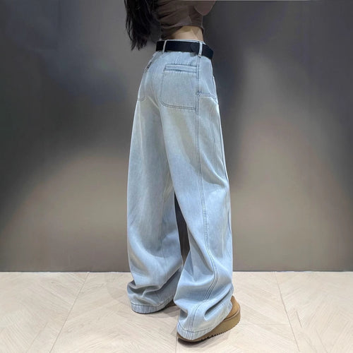 Drooping Slimming Wide Leg Pants Loose-fitting Mopping Pants