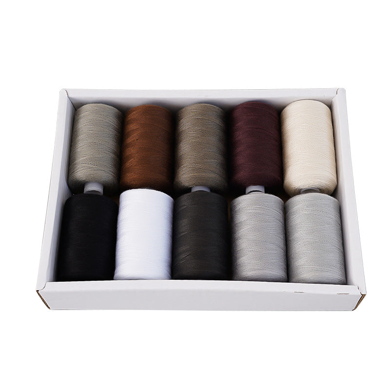 Household Sewing Machine Thread Dacron Thread Customized Color Small Roll DIY Amazon Thread Wholesale