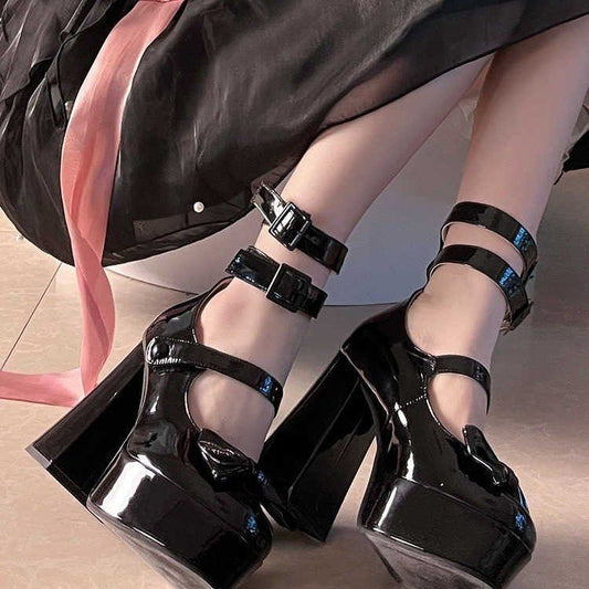 Stylish Pumps Round Toe Bowknot Fairy