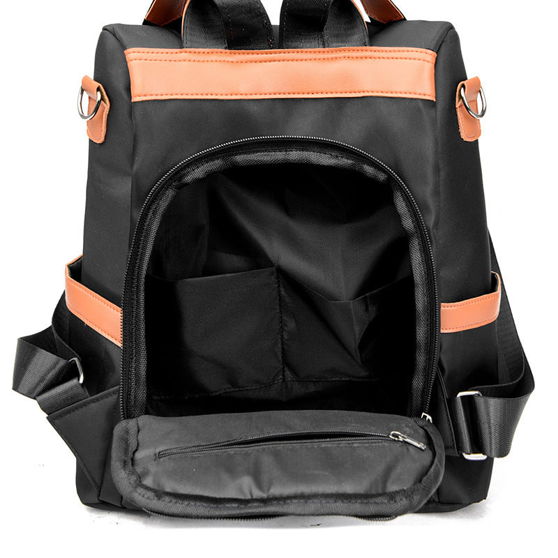 Backpack All-match Anti-theft Messenger Bag White Ditch
