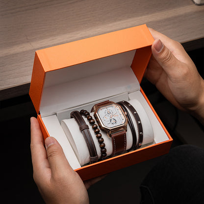 Men's Watch Suit Quartz Bracelet