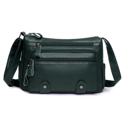 Women's Casual All-match Retro Commuter Shoulder Bag Large Capacity High Sense