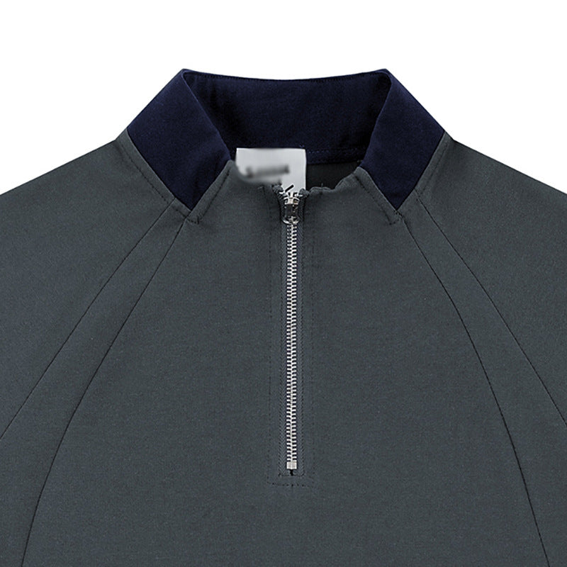 Men's Summer Color Contrast Patchwork Casual Top