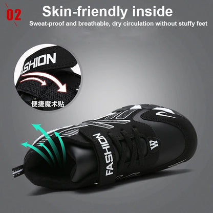 Shoes Sneakers Boys Tennis  Comfortable Leather Running Shoes Lightweight Outdoor Children's Sports