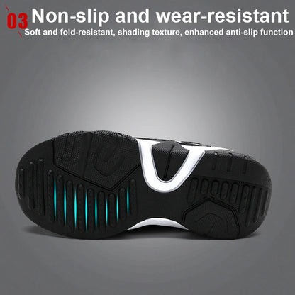 Shoes Sneakers Boys Tennis  Comfortable Leather Running Shoes Lightweight Outdoor Children's Sports