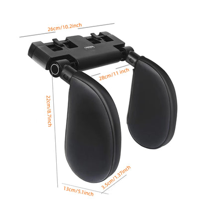 Adjustable Auto Cervical Pillow with Memory Foam & Side Pads Ergonomic