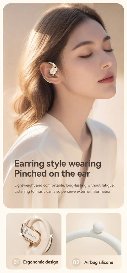 OWS Lenovo ERAZER XF20 Bluetooth V5.49 Earphones Open Sports Wireless Headphones Noise Reduction Waterproof