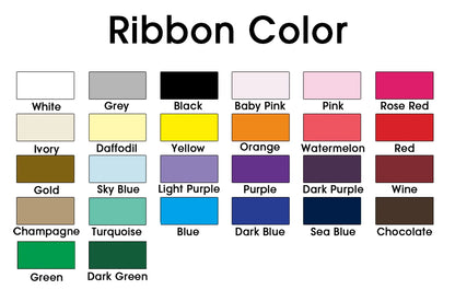 100Yards/lot 10mm-39mm Customized Logo Printed Satin Ribbons for Gift Box Packaging Party Wedding Personalized Decoration