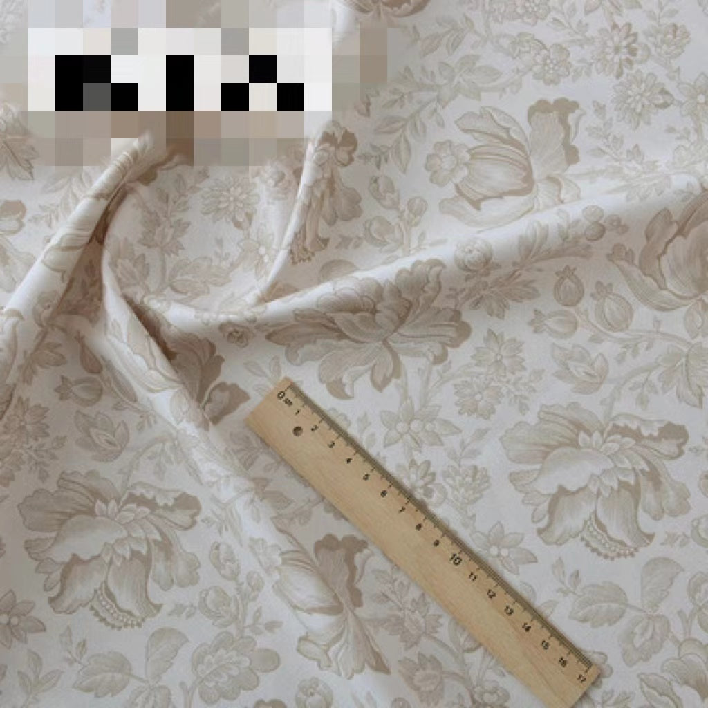 Cotton Cloth Clothes Bag Garden Floral Printing Fabric