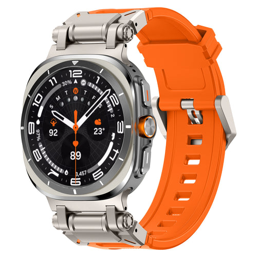 Applicable To 7 Generation Ultra Watch Mecha Style TPU Silicone Explorer Strap