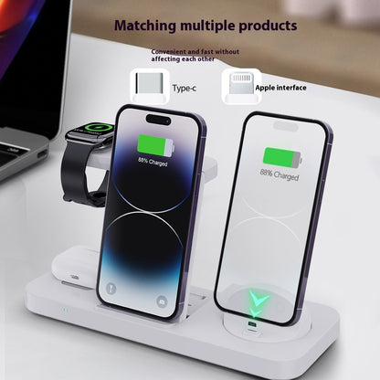 Folding Six-in-one Wireless Charging Stand