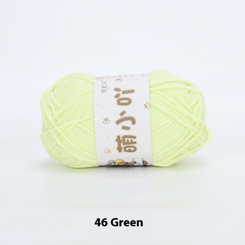 Chenille Wool Ball Hand-woven Diy