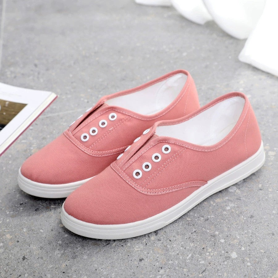 Low-top Canvas Shoes Students Flat Casual