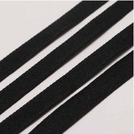 1cm Polyester Plain Weave With Black And White Textile Accessories
