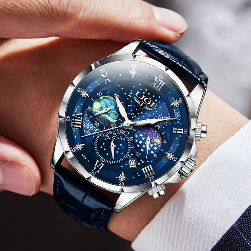 Men's Quartz Fashion Waterproof Business Watch