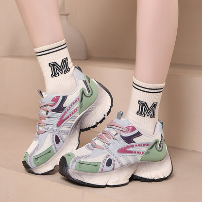 Women's Thick-soled Mesh Breathable Sneaker