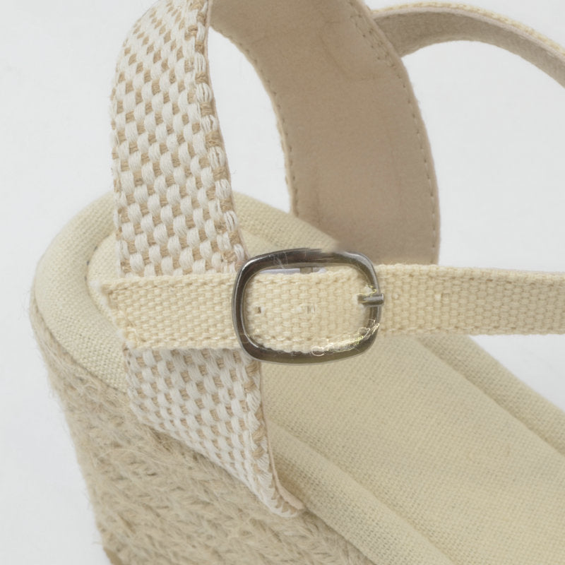 Straw Woven Wedge Sandals Women's Spring And Summer Platform