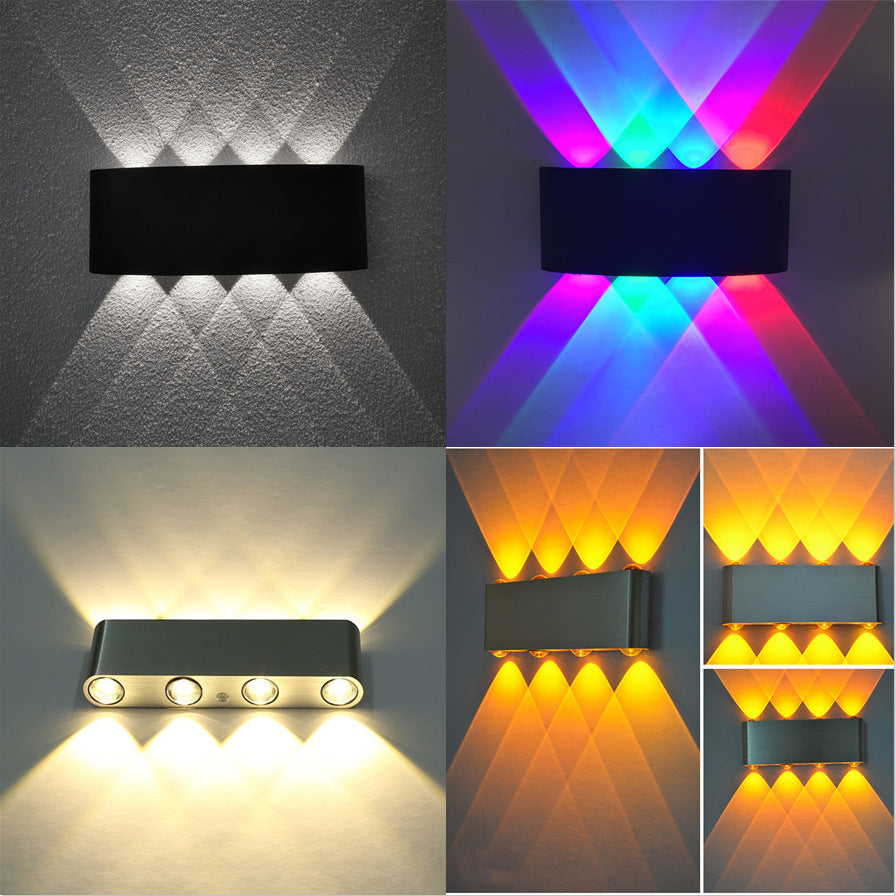 مصابيح خلفية تلفزيونية LED حديثة ومبتكرة للممر