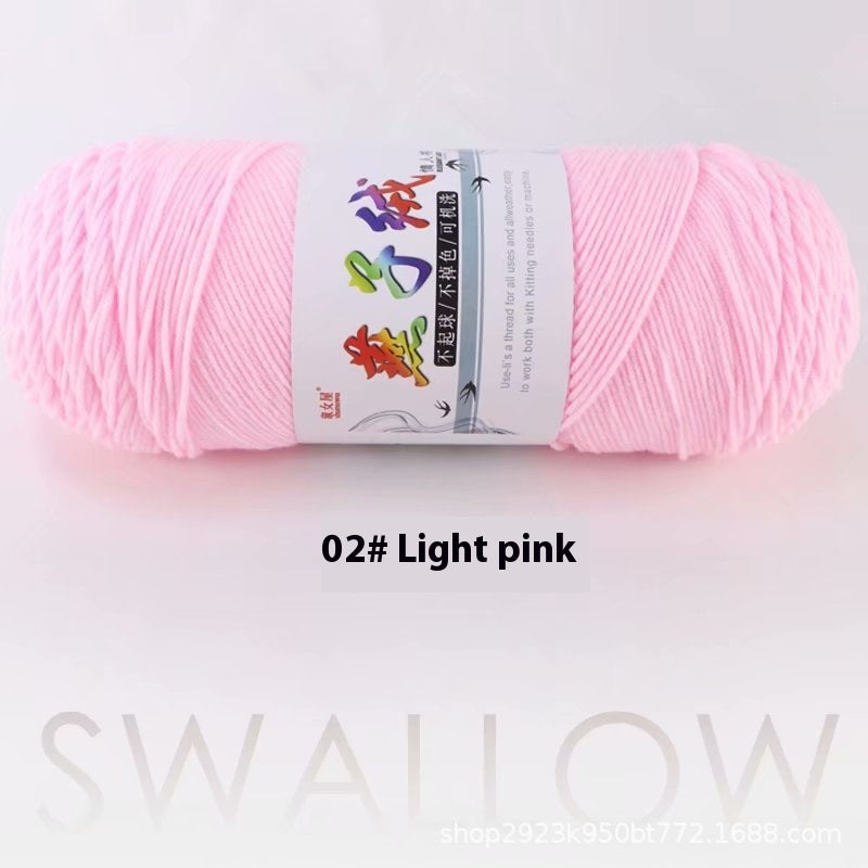 Handmade 5-strand Milk Cotton Hook Needle And Thread