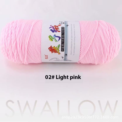 Handmade 5-strand Milk Cotton Hook Needle And Thread