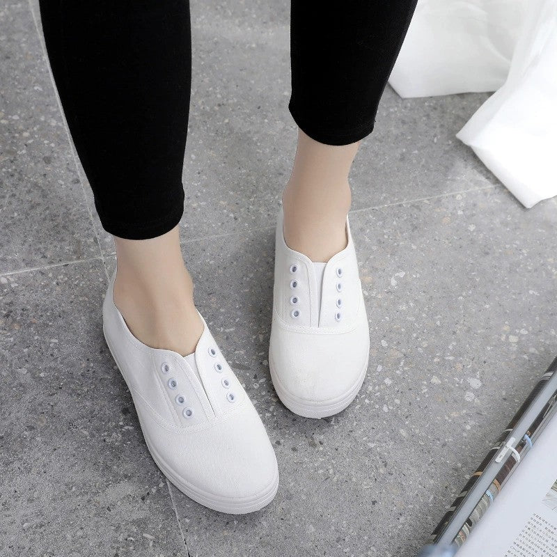 Low-top Canvas Shoes Students Flat Casual