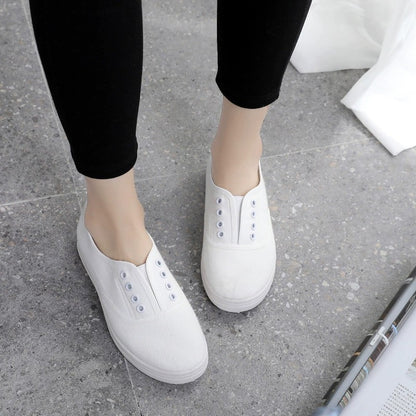 Low-top Canvas Shoes Students Flat Casual