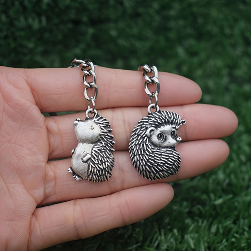 Cute Hedgehog Jewelry Car Keychain