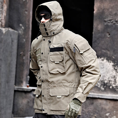 Beetle Mark5 Tactical Mid-length Motorcycle Trench Coat Outdoor