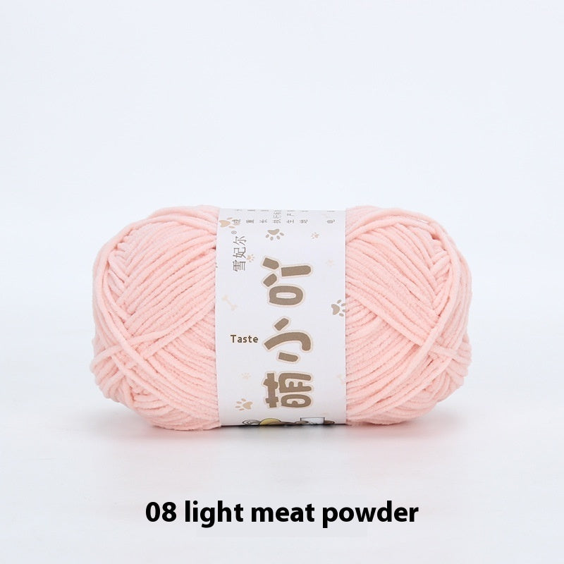 Chenille Wool Ball Hand-woven Diy