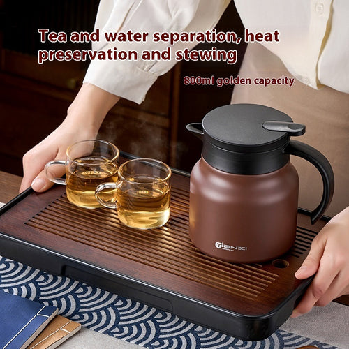 Large Capacity Tea Water Separation Tea Kettle