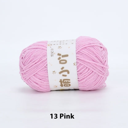 Chenille Wool Ball Hand-woven Diy