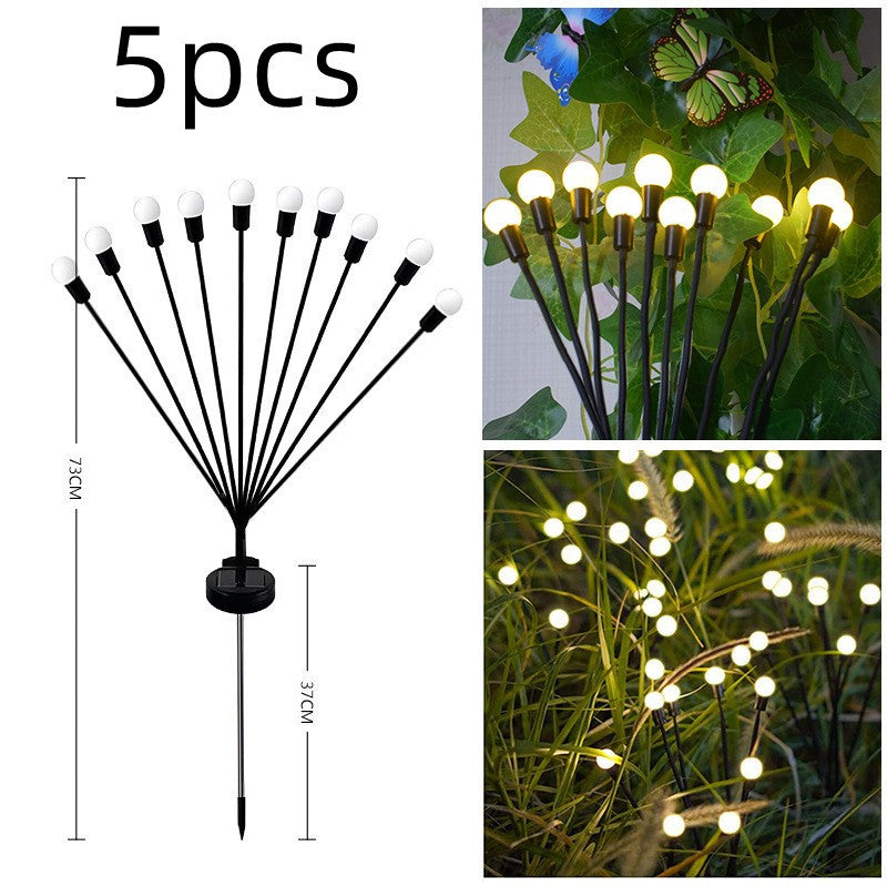 مصباح أرضي هوائي LED على شكل فيرلاي
