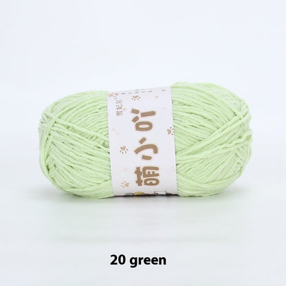 Chenille Wool Ball Hand-woven Diy