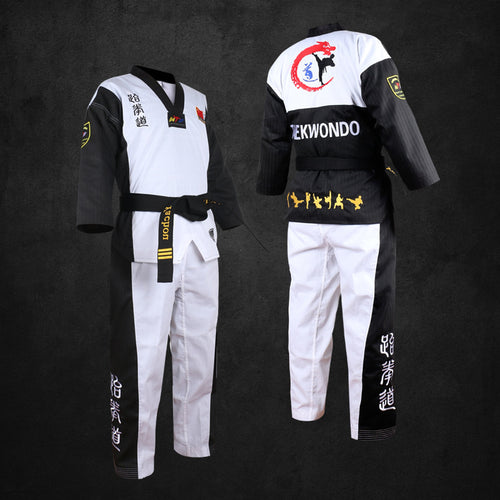 Children's TKD Uniform Long-sleeved Training Performance Costume Style Clothes