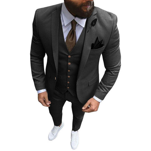 Three Piece Suit Men's Three Piece Vest