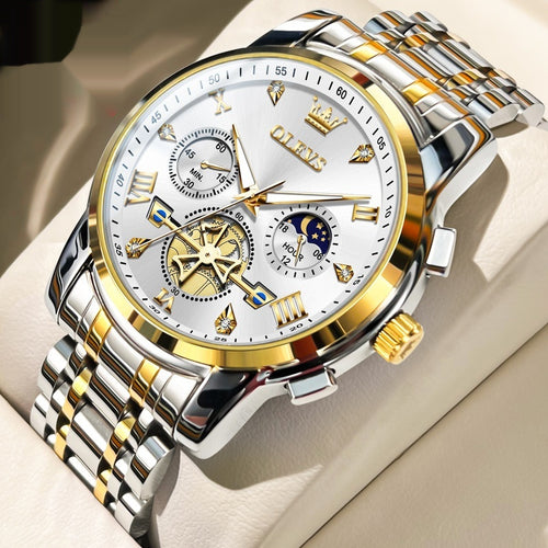 Multifunctional Waterproof Quartz Watch Luminous