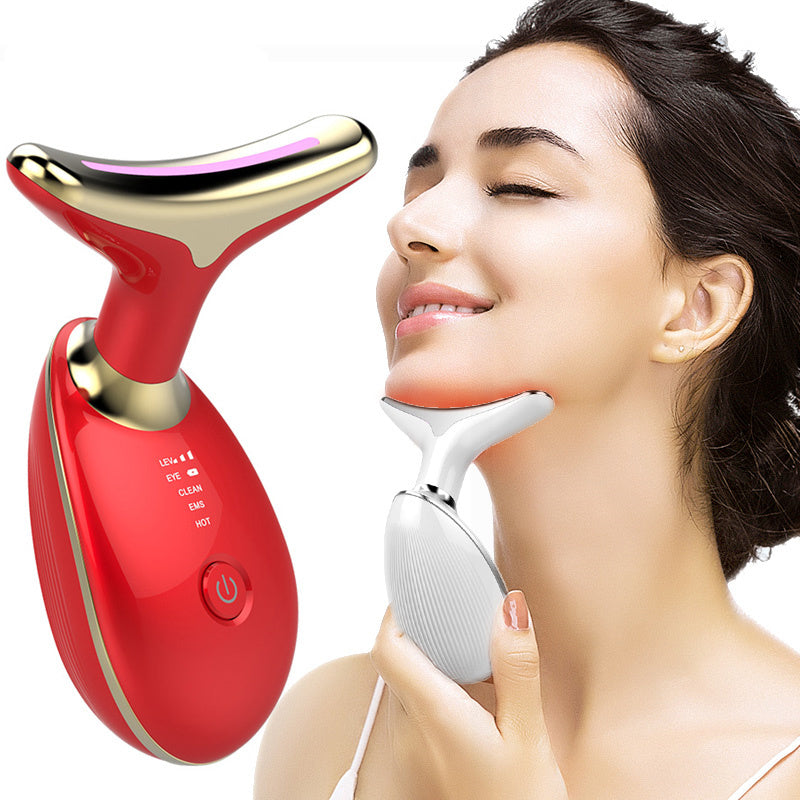 EMS Neck Lifting Tightening Massager with Electric Wrinkle Remover