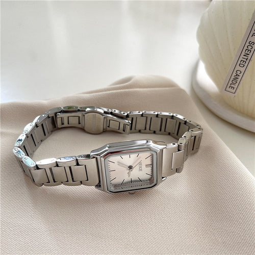 IEKE Simple Cold Style Square Watch Female Student Korean Style